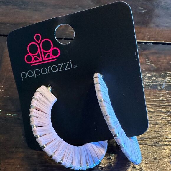 A Chance Of Rainbows Pink Earrings (91) - Picture 3 of 3